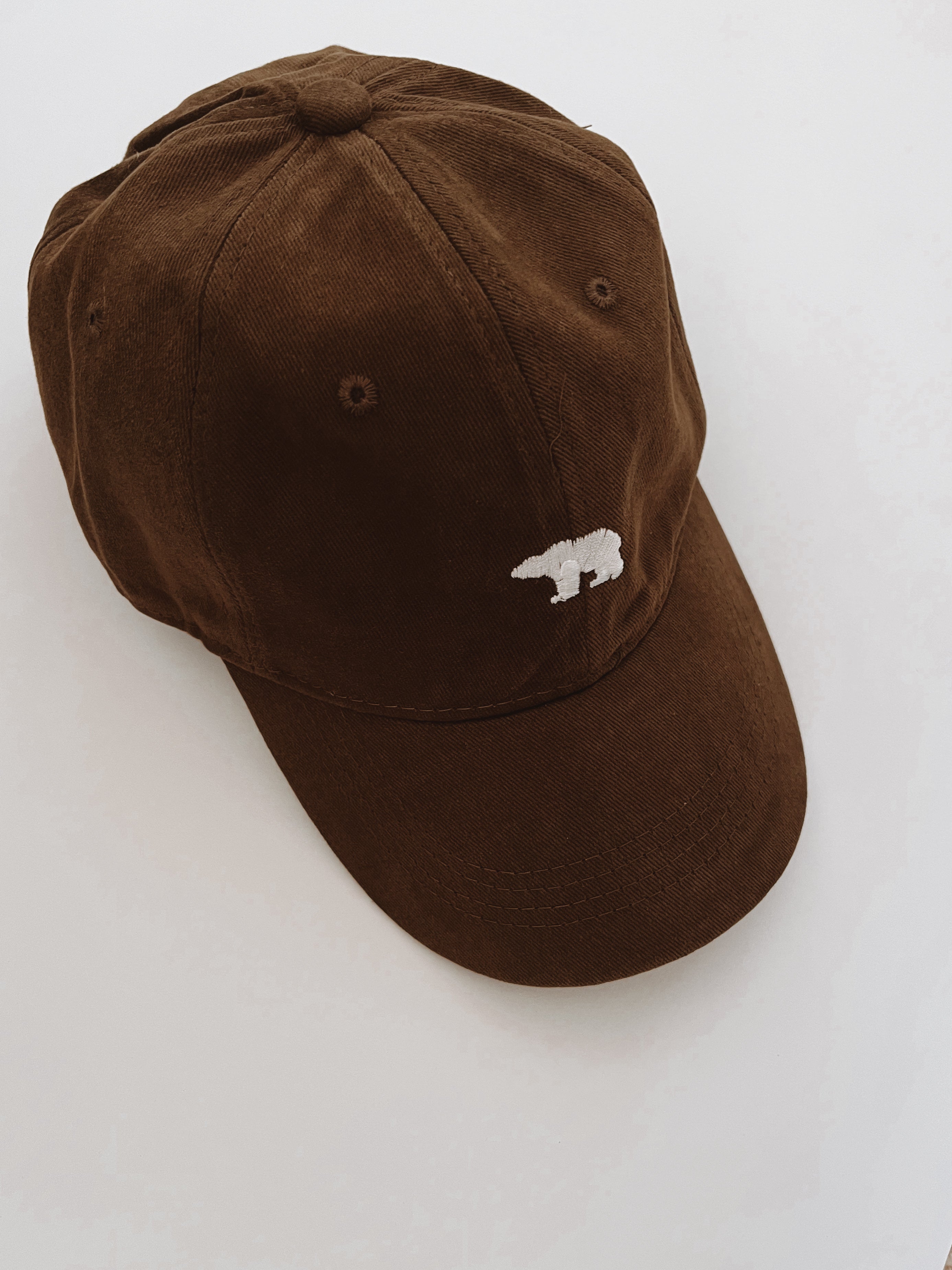 Casquette tendance Ted marron studio solaire