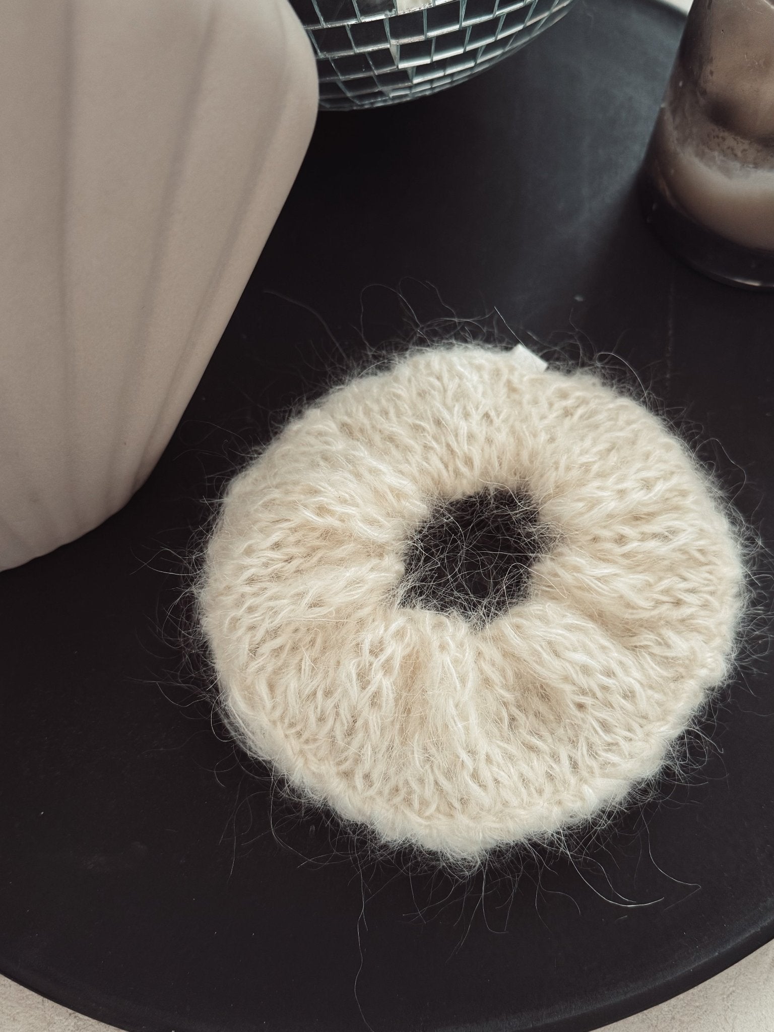 Chouchous en mohair pour éviter la casse de vos cheveux Moune